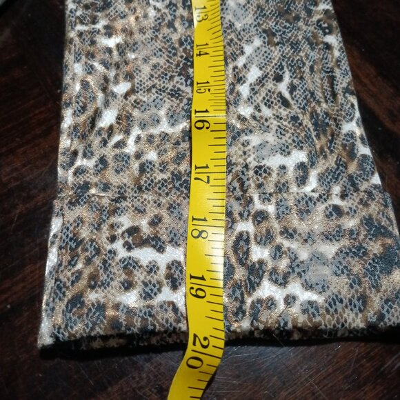 Alberto Makali Women's Leopard Print Open Jacket 3/4 Sleeves M - Picture 5 of 9